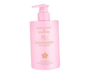 "MERRY SHOP" (N EW) BODY LOTION & SAKURA DW Niacinamide Whitening Brightening Lightening Lotion