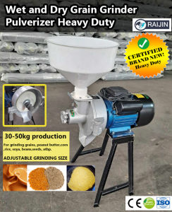 portable grinder corn mill pulverizer peanut butter grain mill wet and dry heavy duty BNEW japan