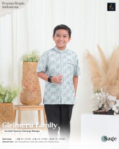 TERMURAH GIRIMERU FAMILY SAGE SARIMBIT NEW STEP LUBI 2025 YANG COCOK UNTUK OUTFIT LEBARAN KONDANGAN TERBARU KEKINIAN GAMIS  DAN KOKO