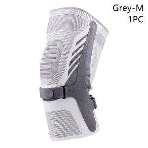MUSASI 1/2Pcs Pressurized Knee Compression Sleeve Knee Support Elastic Knee Pads Brace  Adjustable Fitness Volleyball Kneepad for Gym Running Cycling Badminton