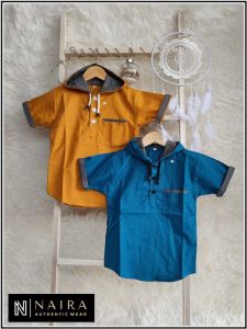 Naira - Kemeja kurta Hoodie - Kemeja anak laki-laki 1-12Thn - Kurta hodie - Kemeja koko - Kemeja anak trendy - Kemeja anak murah - Kemeja kupluk - Kemeja anak - Terbaru