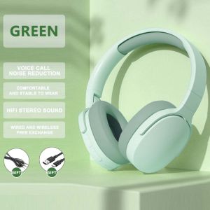 MKEPS P2961 Bluetooth Headphones Wireless Headphone Noise Cancelling Stereo Headset With Microphone