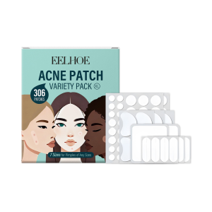 EELHOE แผ่นแปะสิวที่มองไม่เห็น Anti-Acne Patch ปิดปากและสิวคอนซีลเลอร์กันน้ํา Hydrocolloid Acne Patch