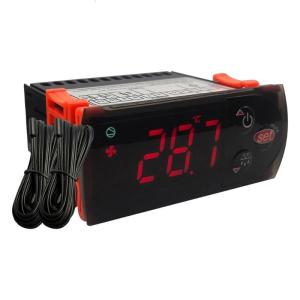 Double Sensors Temperature Controller Easy Heating Cooling Setting For Commercial Applications