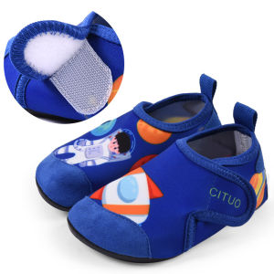 Childrens Beach Shoes Mens and Womens Snorkeling Seaside Wading River Tracing Shoes Non-Slip Soft Bottom Cut-Resistant Barefoot Skin-Friendly Room Socks Shoes