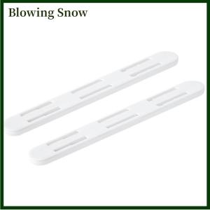 Blowing 2Pcs Set White Slides Drawer Sliding Rails Bin Tracks For Kitchen Bedroom Closet Slides Pullout Track Drawer Basket Pull Rail