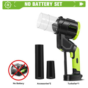Brushless Electric Turbo Blower Cordless Car Dryer Blower Jet Fan Leaf Blower Dust Blowing Tool For Makita 18V Battery Pin