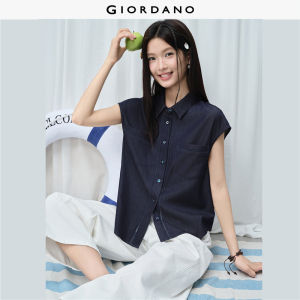 Giordano Women Women Hollow Out Shirt Free Shipping 18346814