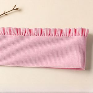 BETTERFORM 1 Yard Rộng Dây thun Co giãn xếp ly Nhiều màu sắc Ruy băng may Linh hoạt Dây thun Viền thắt lưng Vòng eo váy