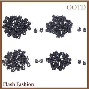 [Falsh F] 50Pcs 3mm 5mm Plastic LED Holders Clips-Bezels Mounts Cases Housings Black