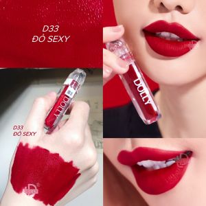 SON DOLLY DIAMOND VELVET SON KEM LÌ KHÔNG CHÌ CHẤT LƯỢNG CAO CHÍNH HÃNG - MÀU HỒNG TIỂU THƯ