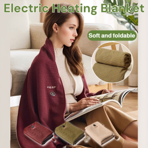 Electric Heating Shawl Raphene Body Warming Blanket Heating Blanket Office Nap Cover Leg Warming Blanket Washable Wearable