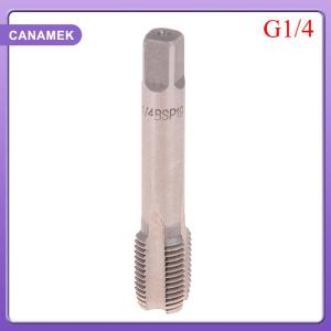 【CANAMEK】 G1 8 1 4 3 8 1 2 3 4 HSS Taper Pipe Tap BSP Metal Screw Thread Cutting Tool