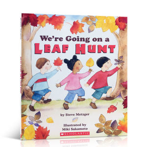 Milu Gift Audio Picture Book: 'We're Going on a Leaf Hunt' Rhyme for Children 4 to 8 Years Old
