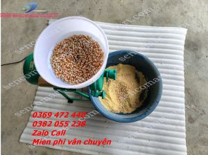 Máy nghiền ngô có núm điều chều bột mịn vỡ theo ý muốn