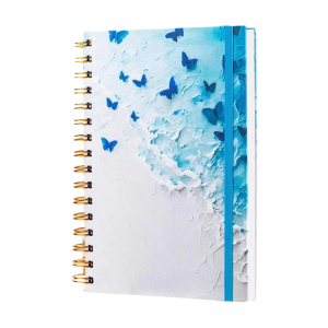 A 5 Stationery Notebooks Travel Notebook Aesthetic Spirals Notebook Butterfly Journal Notebook Business Notepads