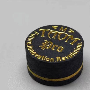 Taom Pro Cue Tip M Billiard Tip Original - Billiard Cue Tip Elastic Stability Cue Stick Tip - Cue Tips for Billiards 14mm Tip Cue Stick 1pcs