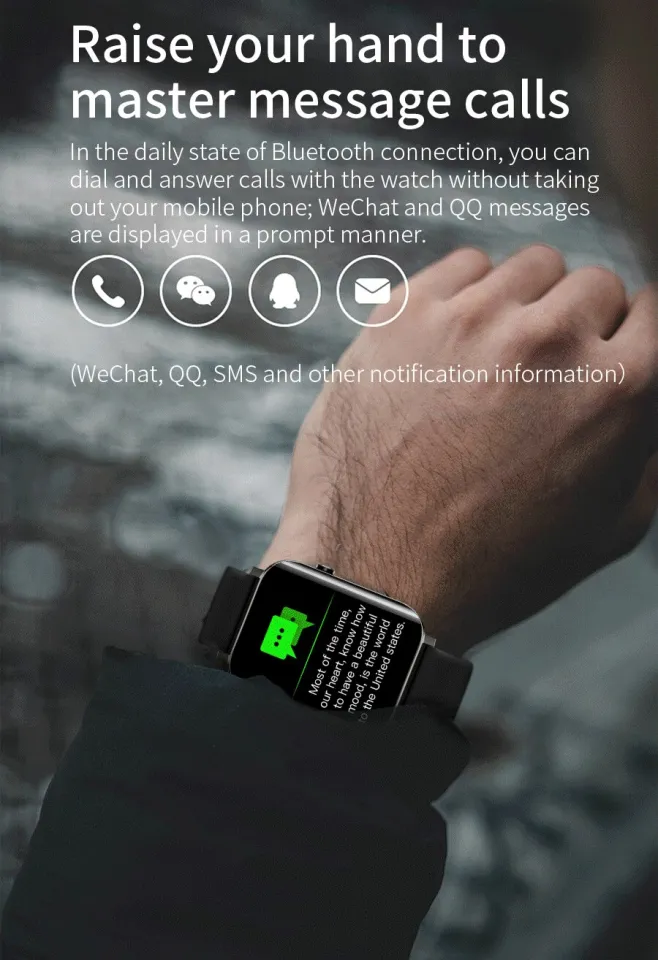 KKJ Smart Watch NY15 bluetooth Pedometer Watches Heart R-ate