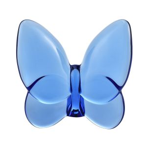 MMLUCK Bắc Âu Đồ trang trí bướm pha lê Trong suốt Đầy màu sắc Tượng bướm thủ công Mô hình bướm Đồ thủ công Tượng con bướm may mắn Quà cưới