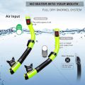 Snorkeling Gear for Adults,Snorkel Mask Dry Top Snorkel Set Panoramic View Snorkel Gear Anti-Fog Scuba Diving Mask for Lap Swimming Snorkeling Diving Scuba Training Travel Snorkel Kit. 