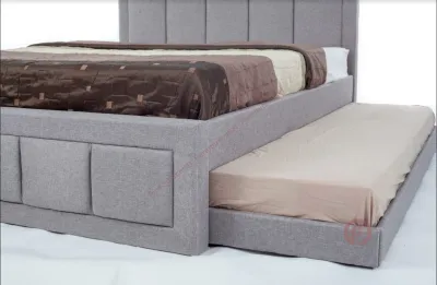 TAYLOR QUEEN BED WITH SINLGE PULL OUT