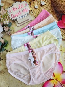 Combo 10 Quần Lót Nữ Thông Hơi Có Họa Tiết Viền Chữ Co Giản Mặc Thoảng mát Size : 42 - 57 Kg [6637] - Đồ Lót Quỳnh Nhi