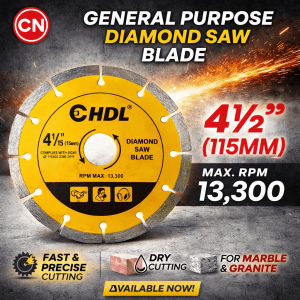 CN CHDL Diamond Saw Blade Cutting Disc Ultra Sharp 4½ 115MM (D) x 22.23MM (BD) x 1.7MM (T)