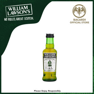 WILLIAM LAWSONS Highland Finest Blend Scotch Whisky 50ml / 5cl  40% ABV