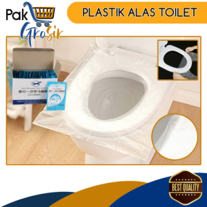 Alas Duduk Plastik Kloset Toilet Seat Cover Tisu Tatakan Wc bukan kertas Closet Pad