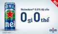 Bia Heineken 0 độ cồn 330ml. 