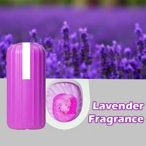 Automatic Toilet Cleaner Aromatic Toilet Deodorizer Box for Bathroom Odor Remover Toilet Bowl Cleaning Liquid Cleaner Toilet Spirit Deodorant Blue Bubble Bottle Automatic Cleaner Box