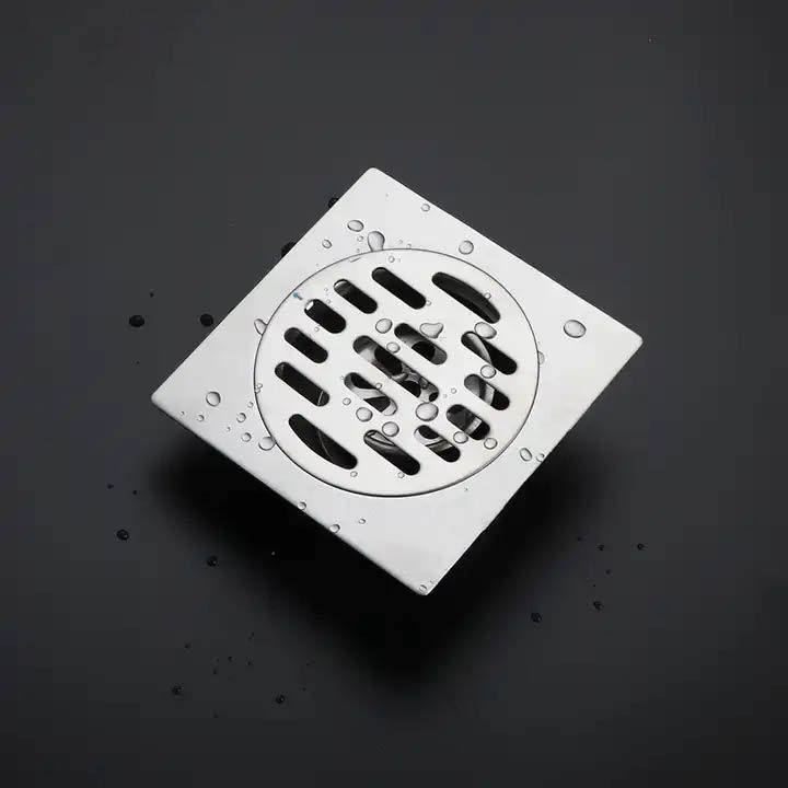 Bathroom Floor Drain Stainless Steel Backflow Preventer With Trap Anti