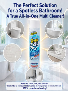 Multipurpose Bathroom Detergent Cleaning Spray/Deep Stain Remover For Home/Mildew Removal For Families/Quick Action Cleaner/Refreshing Shine