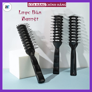 Lược bán nguyệt tạo kiểu dùng để sấy tạo phồng định hình tóc nam lược gỡ rối Uốn Tóc