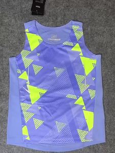 Childrens athletic tracksuit set for boys and girls sports training clothes running vests competition team uniforms customizable