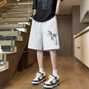 Celana pendek santai pria Celana Pendek Pria Sport Casual Olahraga celana pendek korea celana pendek pria jumbo korean style celana oversize pendek pria musim Broadshort jelana pendek pria celana kain baggy pants loose