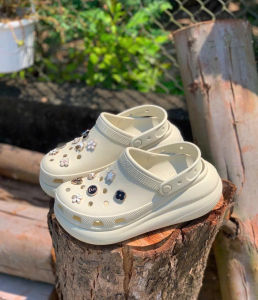 DÉP SỤC CROSS BAND CRUSH ĐẾ CAO 7CM  XUẤT XỊN FULL BOX NHỰA TẾ BÀO ĐI MƯA  tặng 10 stic