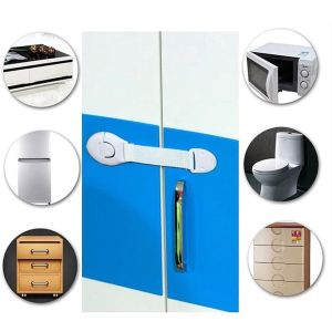 Drawer Door Cabinet Lock Kids Safety Door Lock Child Safety Cabinet Lock Baby Proof Security Protector 婴儿宝宝安全锁