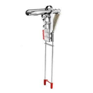 Automatic Spring Fishing Rod Holder Fish Poles Folding Holder Adjustable Spring Fishing Bracket for Lake Pond River