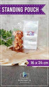 (50 Lembar) Standing Pouch 16x24 cm . Standing Pouch cemilankueguladan serba guna