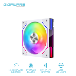 Jungle Leopard Star Trail ARGB Chassis Fan 12CM Cooling Fan Divine Light Synchronous 5V3Pin Seamless Unlimited Mirror