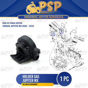 Holder Gas Jupiter MX - Dudukan Mangkok Rumah Pipa Gas Yamaha Jupiter Z Jupiter MX Lama 2008