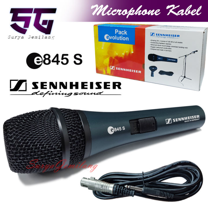 Cable Sennheiser E845 Microphone Sennheiser E845-S Mic Kabel