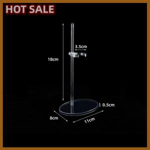 🔥🔥🔥dingdaocunz Acrylic Doll Holder Stands Transparent 30cm Figure Display Waist Foot Support Rack Bracket For 1 6 Doll Toys Show