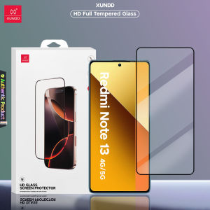 XUNDD [Original] Axe HD Clear Full Adhesive 9H Hardness Tempered Glass for Xiaomi Redmi Note 13 4G / Redmi Note 13 5G