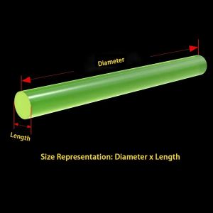 Solid PU Polyurethane Rod Cow Tendon Elastic Rubber Rubber Round Bar Dia 2/3/4/5/6/8/10 - 55mm Length 300/500mm