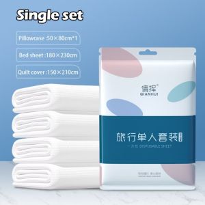 Double Disposable Travel Bed Sheet Set – Single / Double