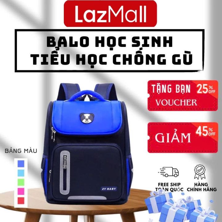 LazMall Deal Tựu Trường Balo Học Sinh Tiểu Học Cho Bé Gái Bé Trai Balo ...