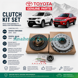 Toyota Fortuner 2016 - 2021 Hilux 2016 - 2021 Clutch Kit Set