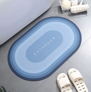 Bathroom Mat Anti-Slip Absorbent Quick Drying Kitchen Entrance Door Mats